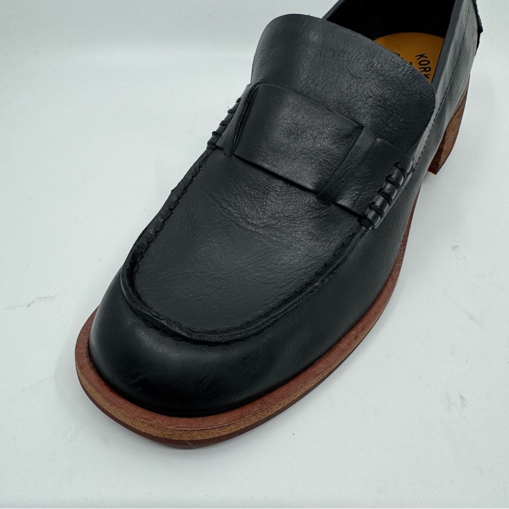 Kork Ease Women's Carlisle Loafer - Black Leather SZ 9 - Picture 6 of 12